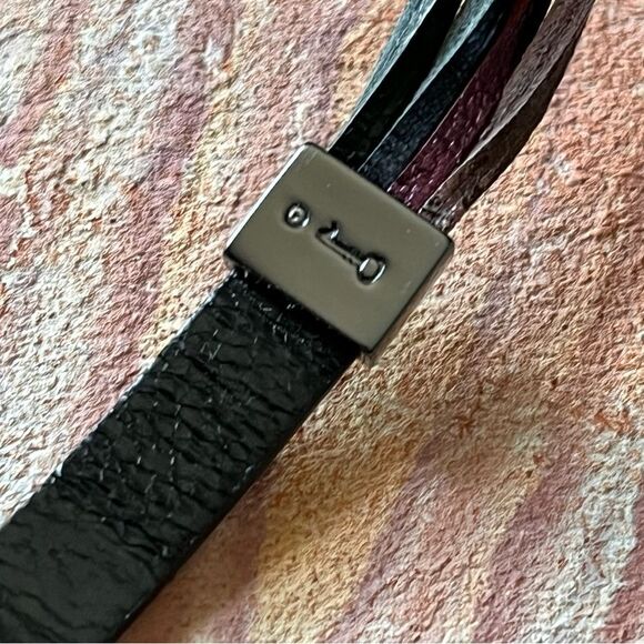 KEEP Collective Stella & Dot Double Wrap Adjustable Leather Bracelet - Picture 5 of 13